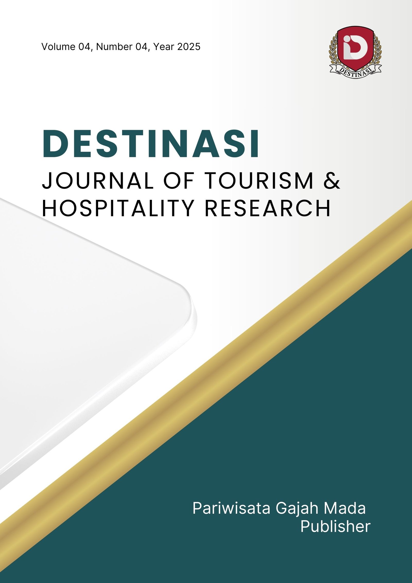 					View Vol. 4 No. 4 (2025): DESTINASI: Journal of Hospitality and Tourism Research
				